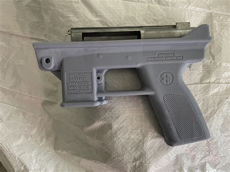 intratec tec 9 lower receiver : r/fosscad 